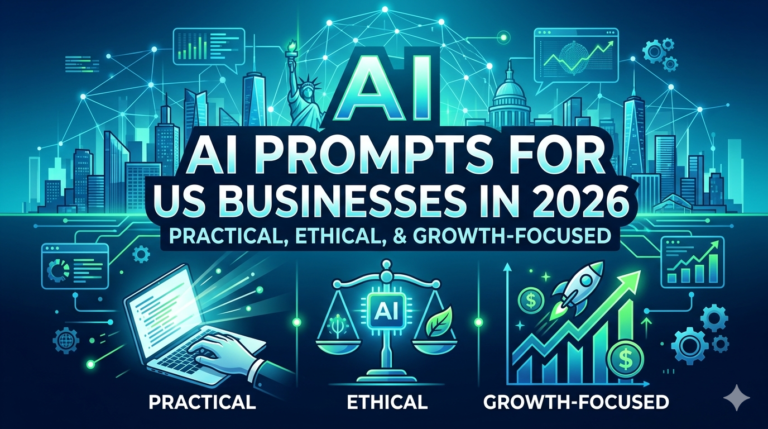 Top 3 Practical, Ethical, and Growth-Focused AI Prompts for US Businesses in 2026