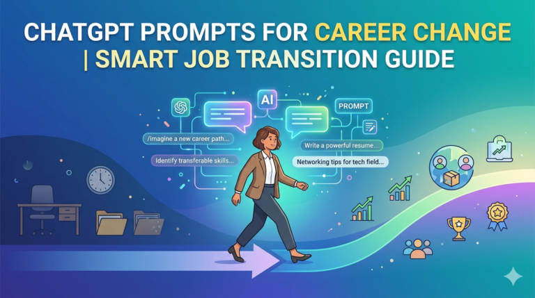 ChatGPT Prompts for Career Change for Smart Job Transition Guide