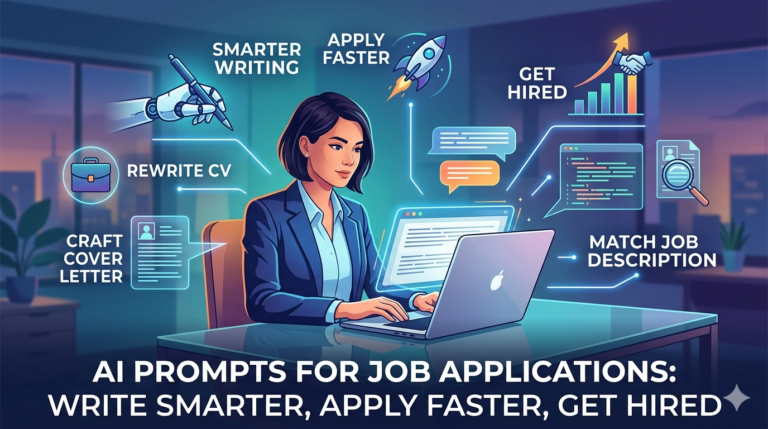 AI Prompts for Job Application: Write Smarter, Apply Faster, Get Hired