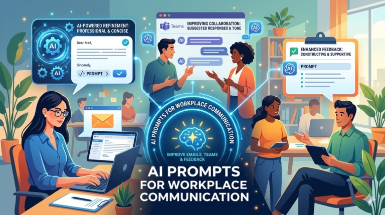 Powerful AI Prompts for Workplace Communication to Improve Emails, Teams & Feedback