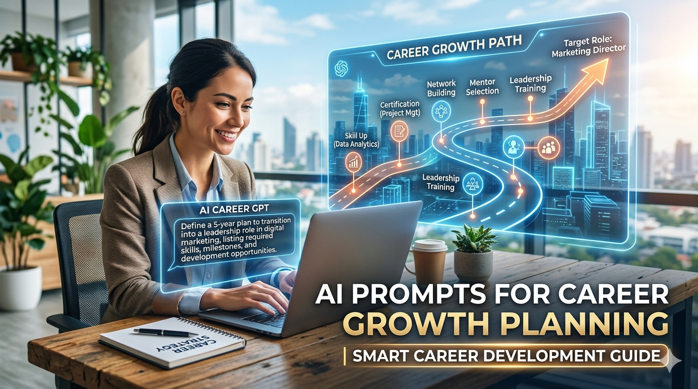 AI Prompts for Career Growth Planning | Smart Career Development Guide