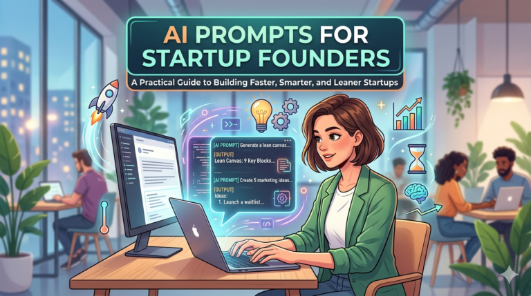 AI Prompts for Startup Founders: A Practical Guide to Building Faster, Smarter, and Leaner Startups