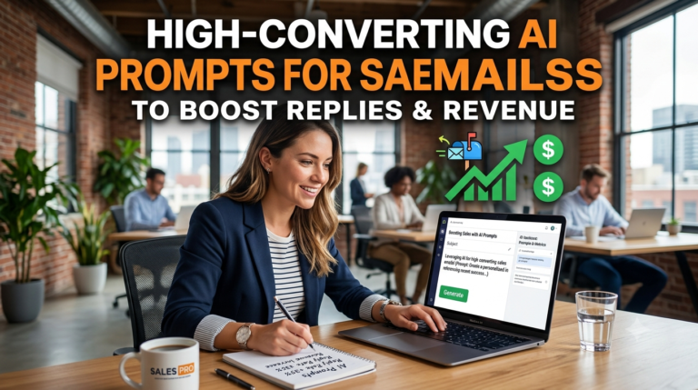 High-Converting AI Prompts for Sales Emails to Boost Replies and Revenue